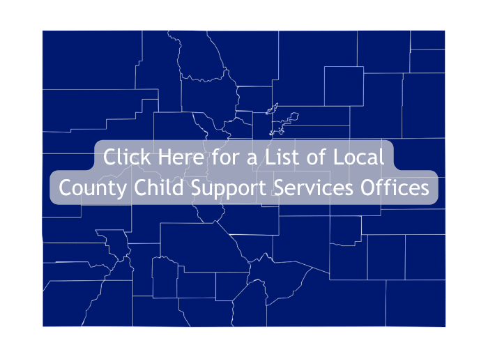 Colorado Map with link to all County Information